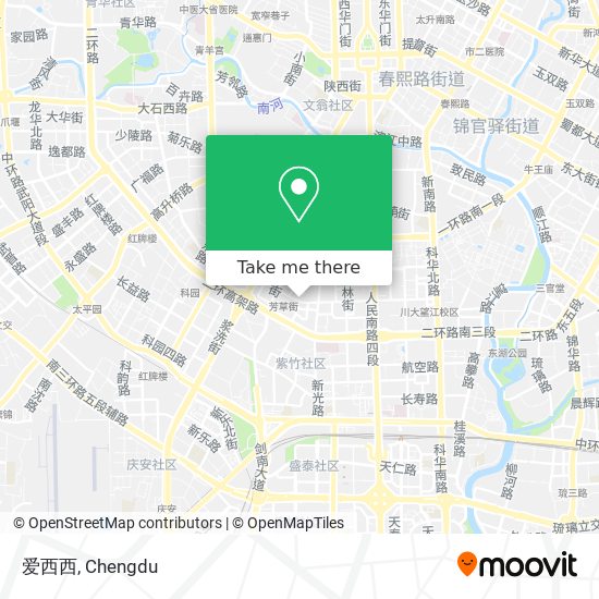 爱西西 map