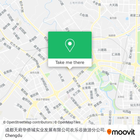 成都天府华侨城实业发展有限公司欢乐谷旅游分公司 map