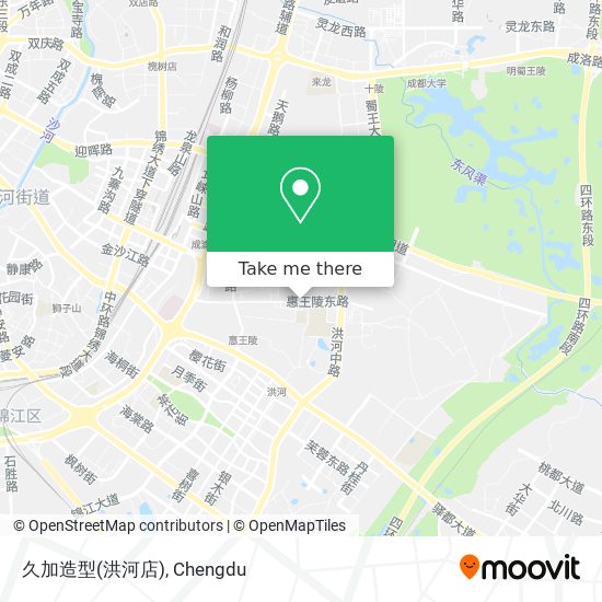 久加造型(洪河店) map