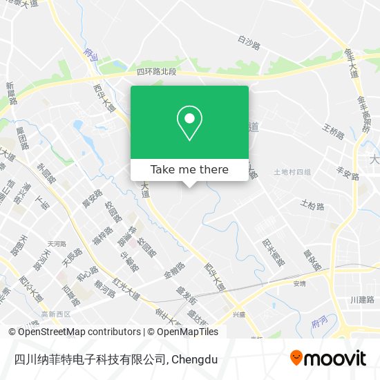 四川纳菲特电子科技有限公司 map