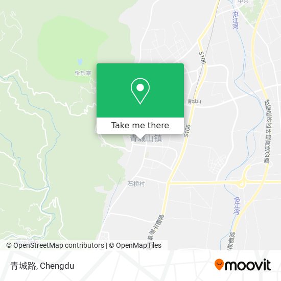 青城路 map
