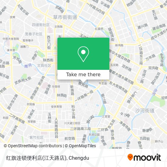 红旗连锁便利店(江天路店) map