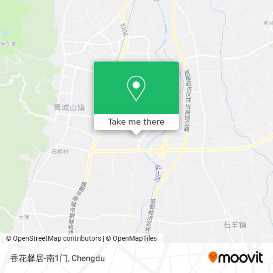 香花馨居-南1门 map