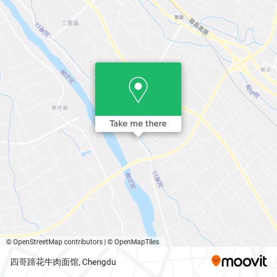 四哥蹄花牛肉面馆 map