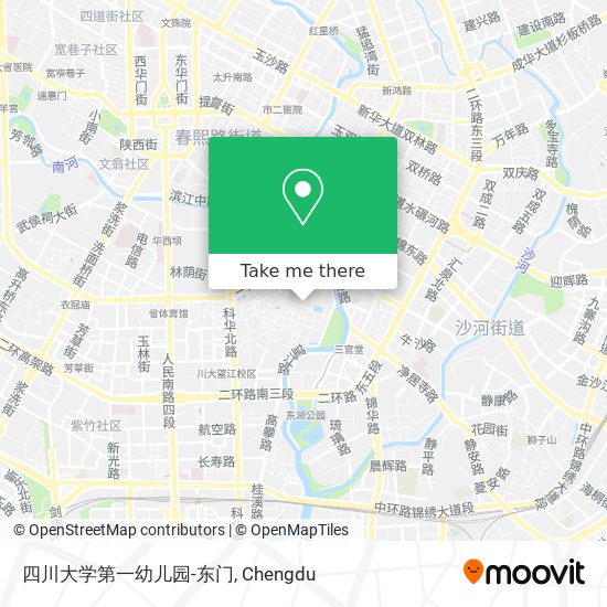 四川大学第一幼儿园-东门 map