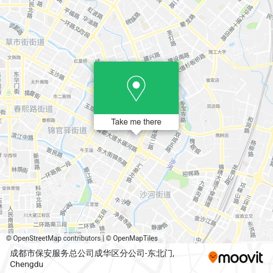 成都市保安服务总公司成华区分公司-东北门 map
