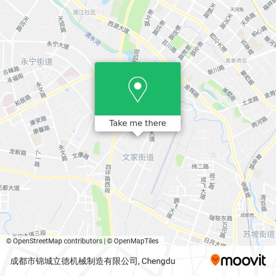 成都市锦城立德机械制造有限公司 map
