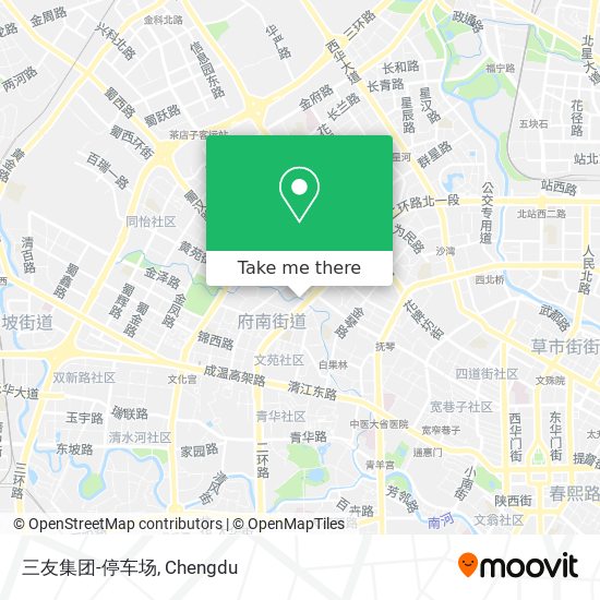 三友集团-停车场 map