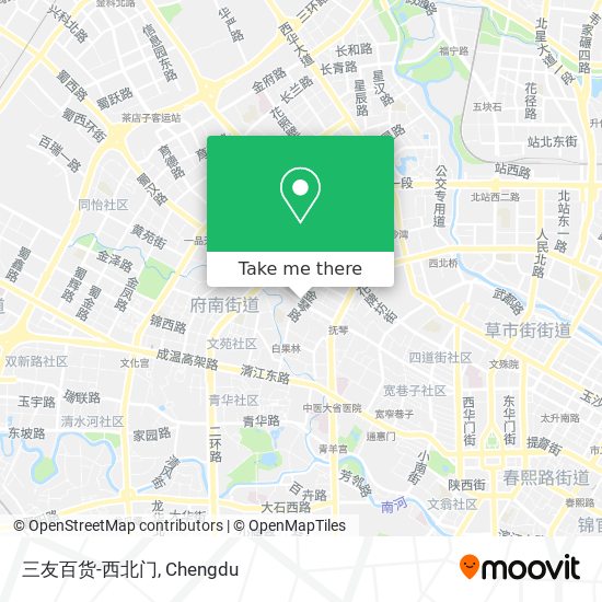三友百货-西北门 map