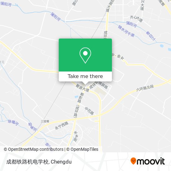成都铁路机电学校 map