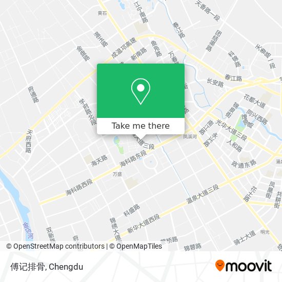 傅记排骨 map