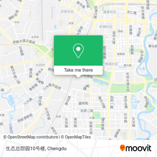 生态总部园10号楼 map