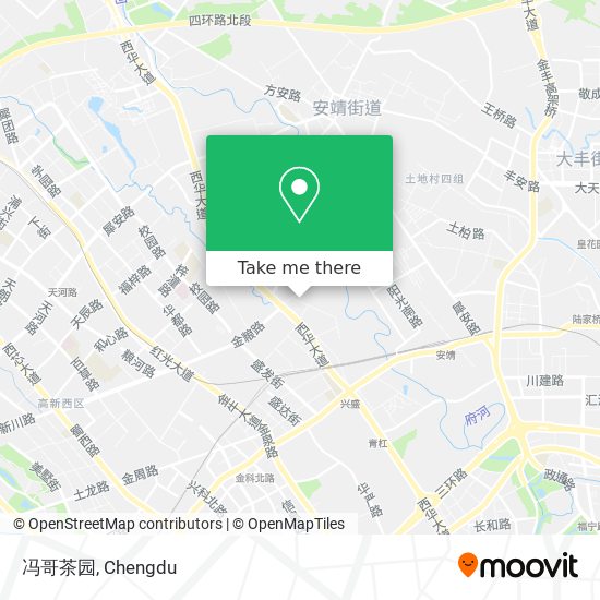 冯哥茶园 map