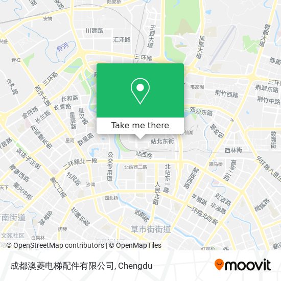 成都澳菱电梯配件有限公司 map