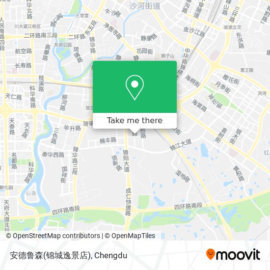 安德鲁森(锦城逸景店) map