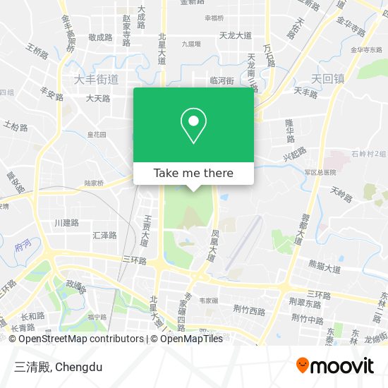 三清殿 map