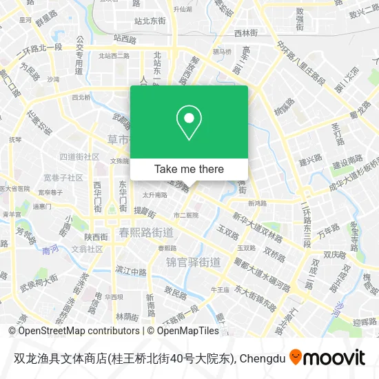 双龙渔具文体商店(桂王桥北街40号大院东) map