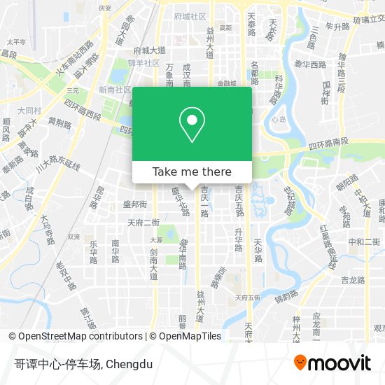 哥谭中心-停车场 map