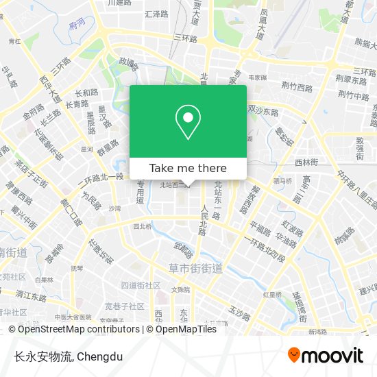 长永安物流 map