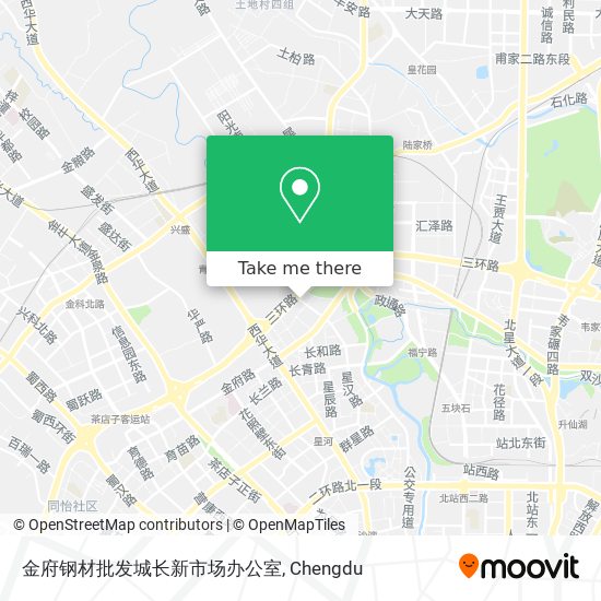 金府钢材批发城长新市场办公室 map