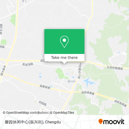 馨园休闲中心(振兴街) map