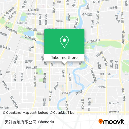 天祥置地有限公司 map