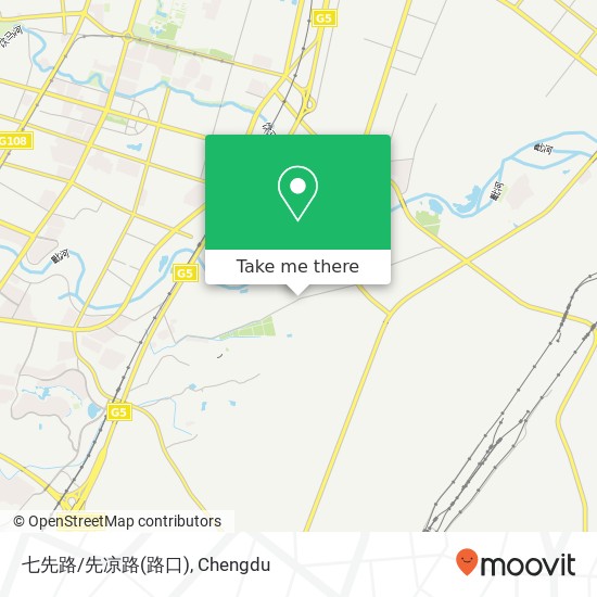 七先路/先凉路(路口) map