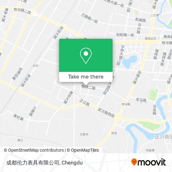 成都伦力表具有限公司 map