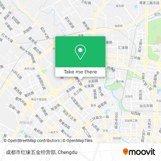 成都市红缘五金经营部 map