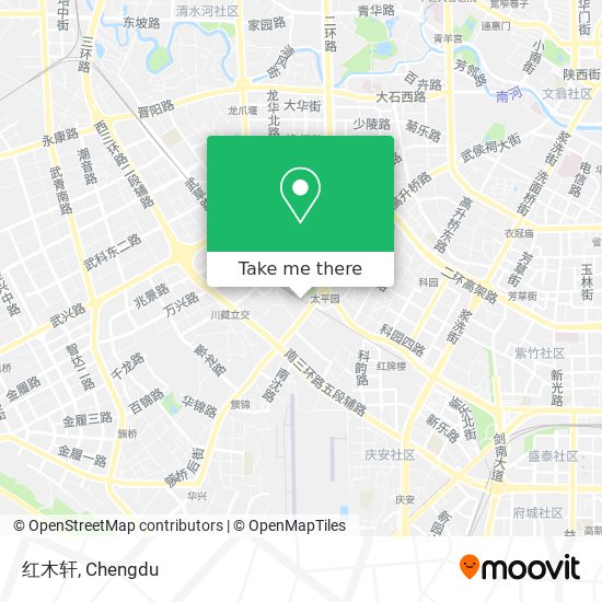 红木轩 map