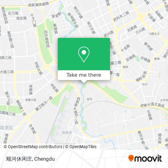顺河休闲庄 map