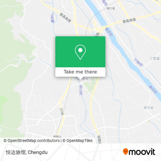恒达旅馆 map