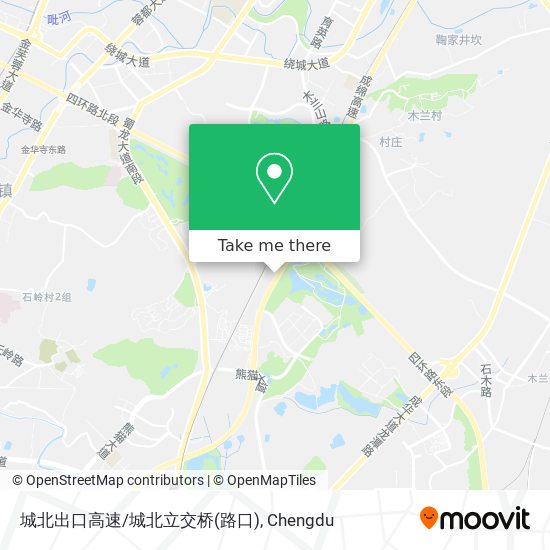 城北出口高速/城北立交桥(路口) map