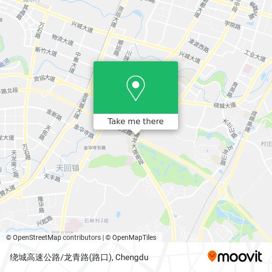 绕城高速公路/龙青路(路口) map
