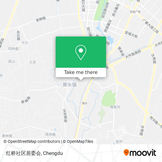 红桥社区居委会 map