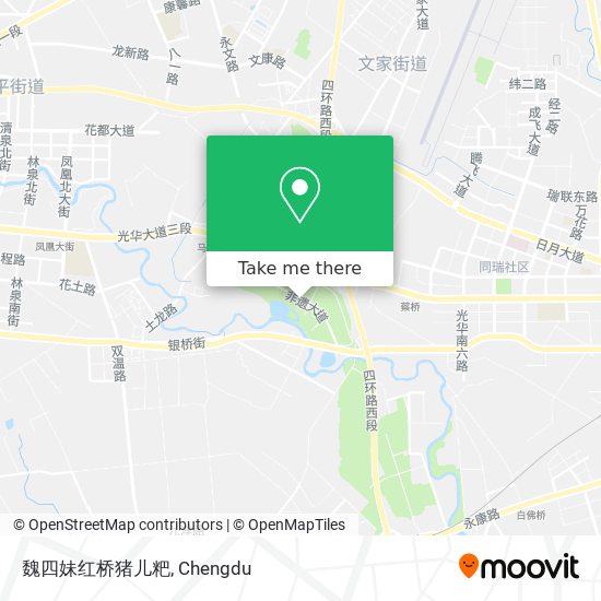 魏四妹红桥猪儿粑 map