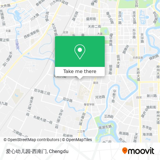 爱心幼儿园-西南门 map