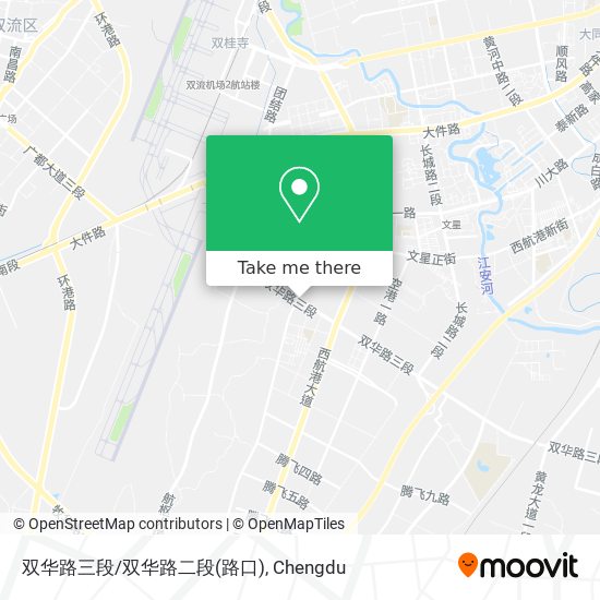 双华路三段/双华路二段(路口) map