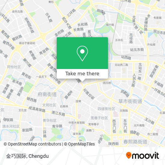 金巧国际 map