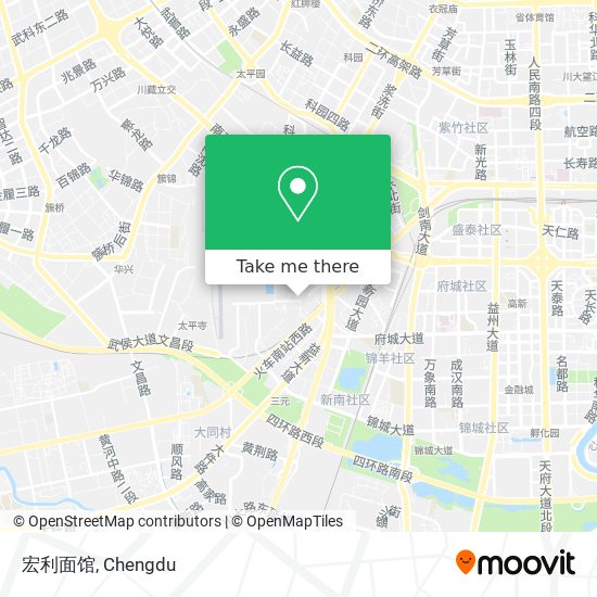 宏利面馆 map