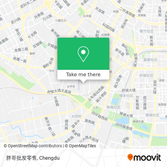 胖哥批发零售 map