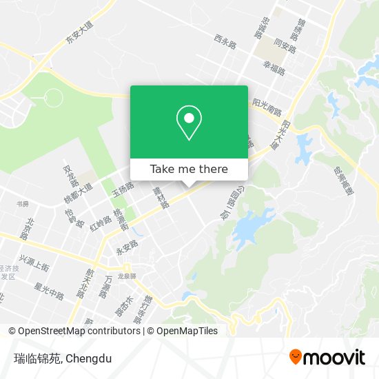 瑞临锦苑 map