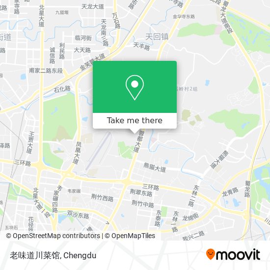 老味道川菜馆 map