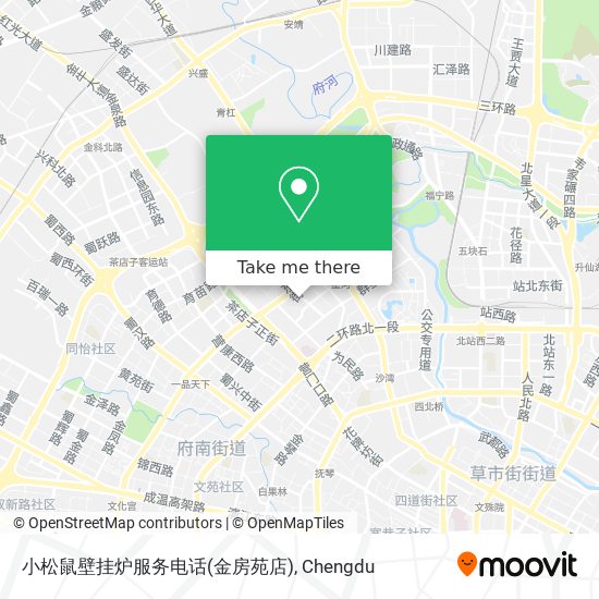 小松鼠壁挂炉服务电话(金房苑店) map