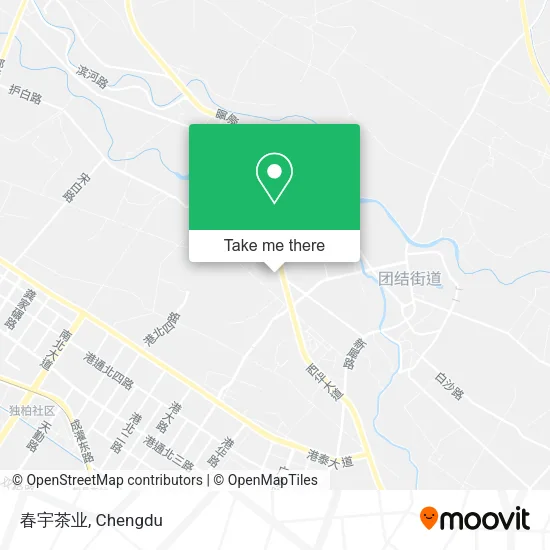 春宇茶业 map