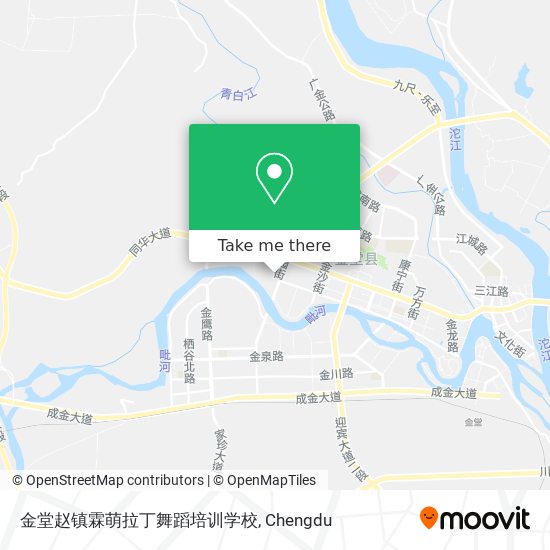 金堂赵镇霖萌拉丁舞蹈培训学校 map