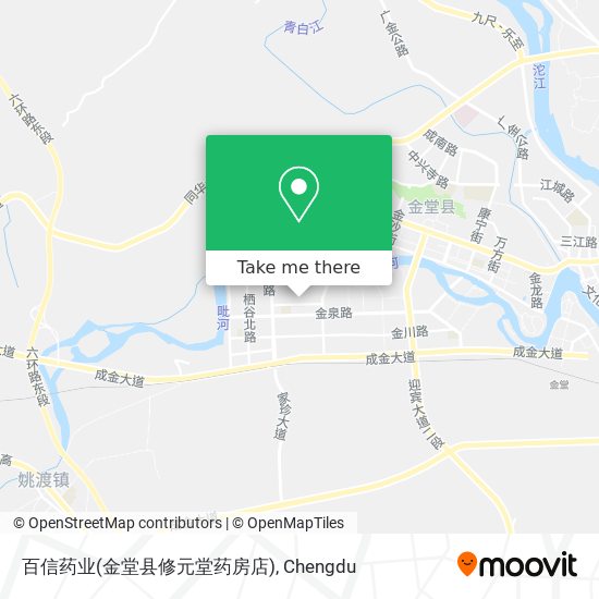 百信药业(金堂县修元堂药房店) map