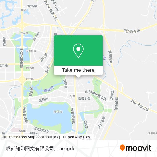 成都知印图文有限公司 map
