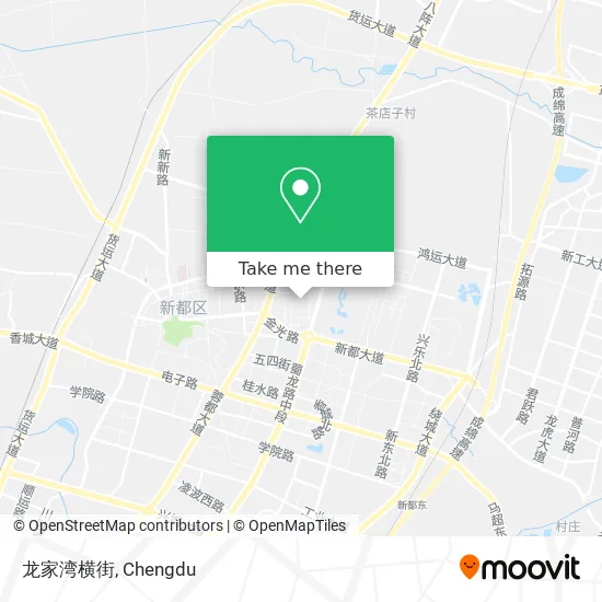 龙家湾横街 map
