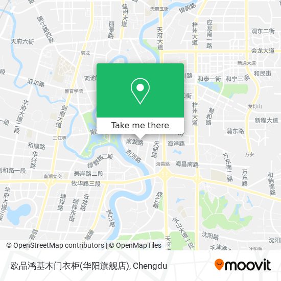 欧品鸿基木门衣柜(华阳旗舰店) map